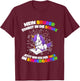 Children's with German Text "Mein Bruder Kommt In Die Schule Boss Im Nursery, black, 80 T-Shirt - T-Shirt | Maroon