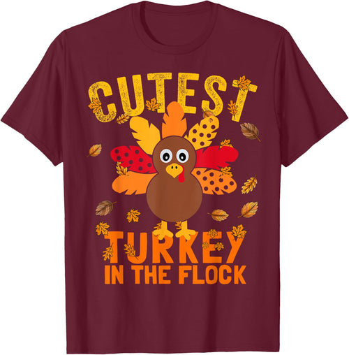 Matching Thanksgiving Cutest Coolest Turkey In The Flock