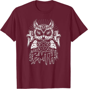 Supernatural Animal Graphic Movie Pop Cartoon Lover T-Shirt - T-Shirt | Maroon