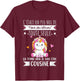 Child Future Cousine 2025 Pregnancy Announcement, Soon Cousine , Black, 2 T-Shirt - T-Shirt | Maroon