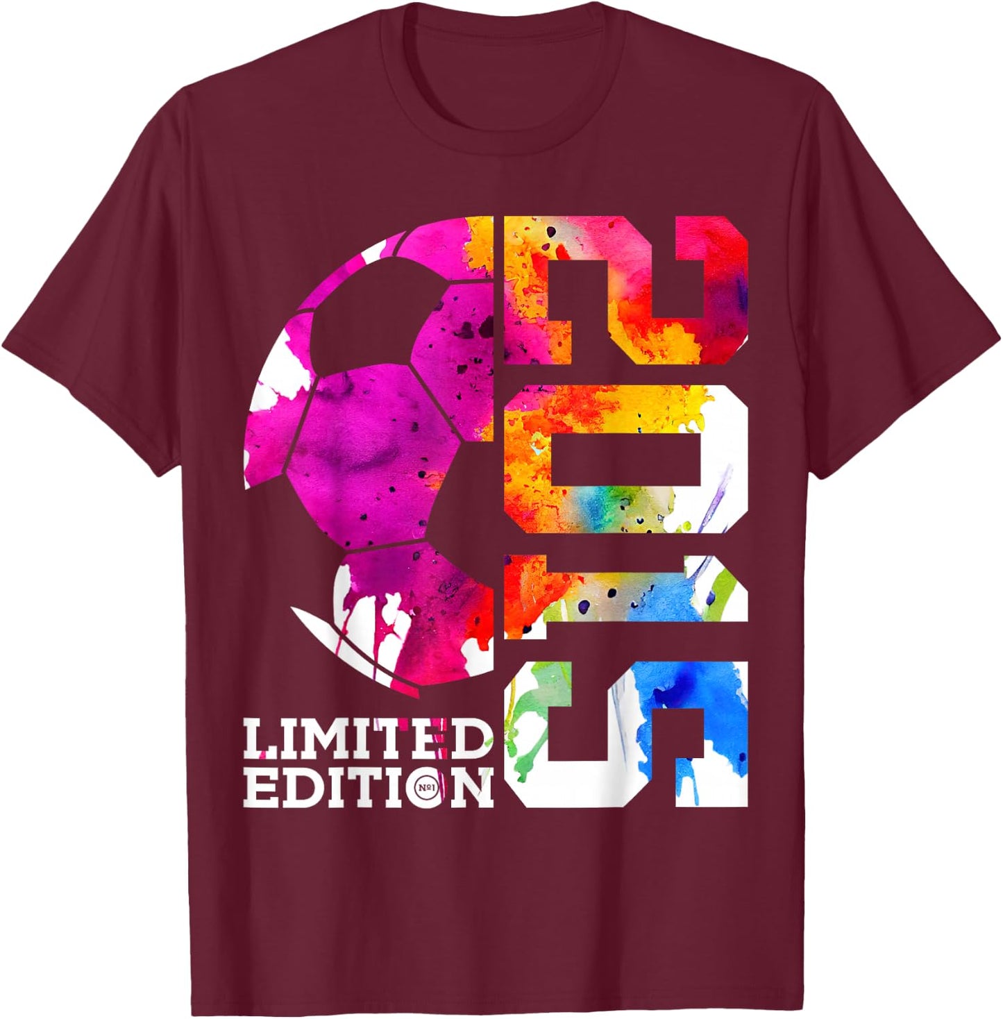 11. GEBURTSTAG FUßBALL LIMITED EDITION 2015 T-Shirt - T-Shirt | Maroon
