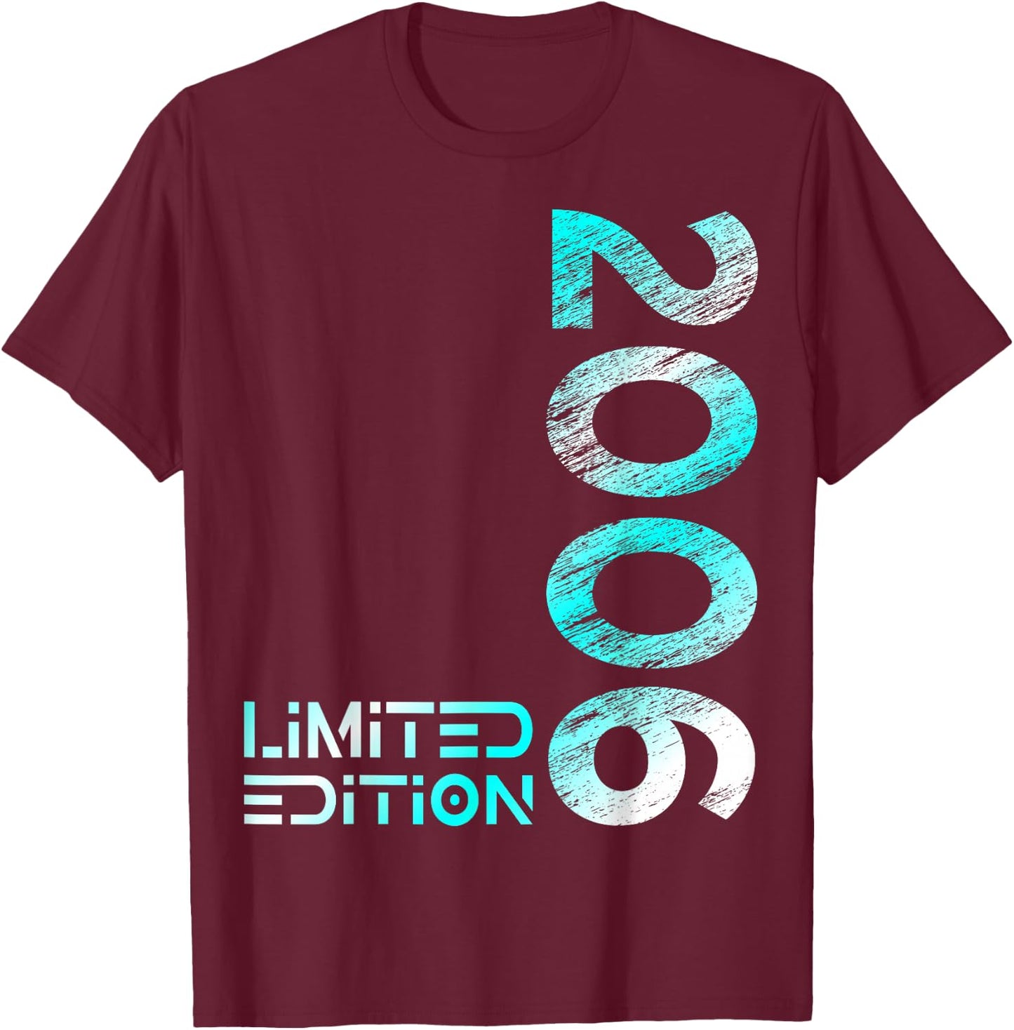 18th Birthday Limited Edition Vintage 2006 Man Woman , black T-Shirt - T-Shirt | Maroon