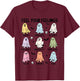 School Counselor Halloween Feel Your Feeling Mental Health T-Shirt - T-Shirt | Maroon