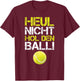 Funny Tennis Player Tennis Ball T-Shirt - T-Shirt | Maroon