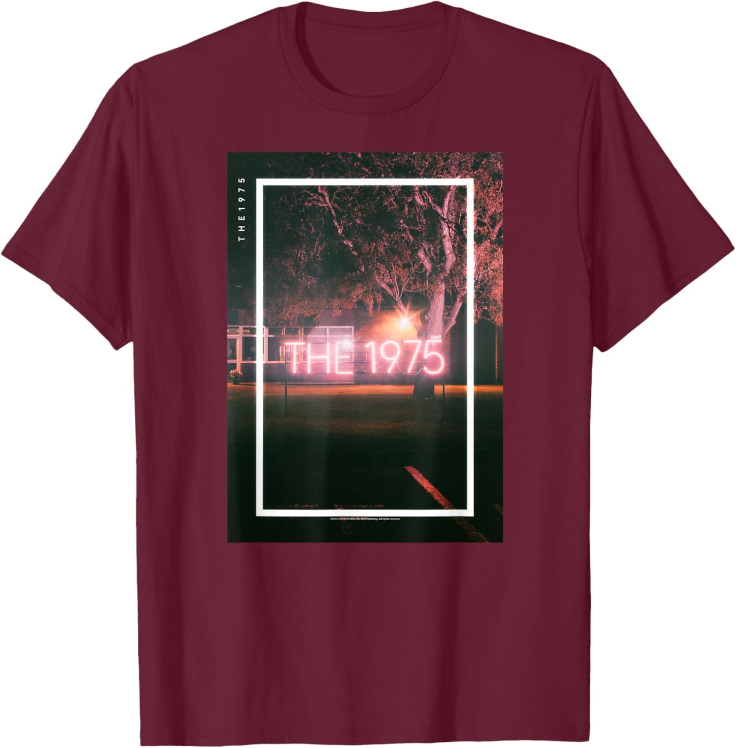 The 1975 Neon Tree Indie Rock Band , black T-Shirt - T-Shirt | Maroon