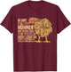 Lustiges Landwirtin Henne Bauer Hühner Landwirt Huhn T-Shirt - T-Shirt | Maroon
