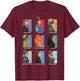 She Series Real Women Feminist Lovers Women's , black T-Shirt - T-Shirt | Maroon