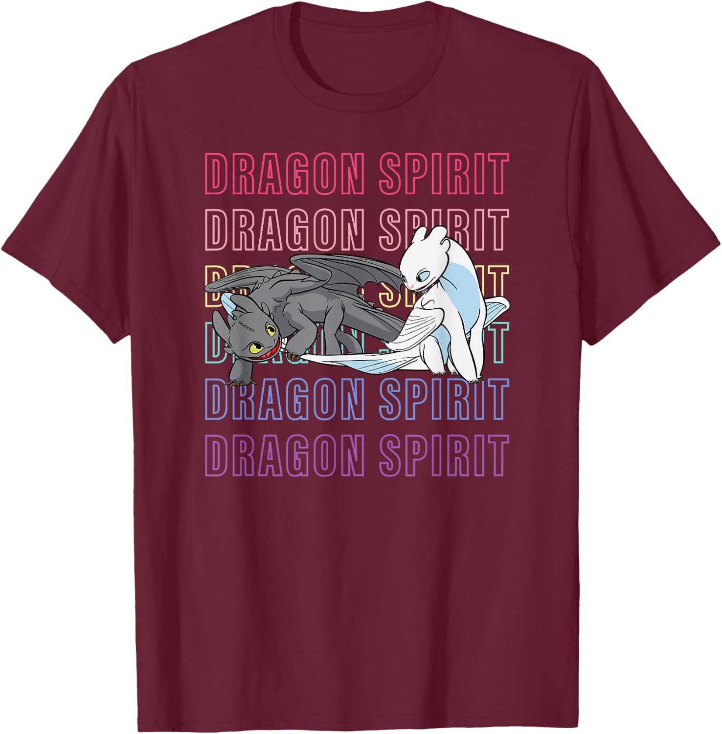 Tame The Dragon Easy 3 Steps To Stop , Black, S T-Shirt - T-Shirt | Maroon