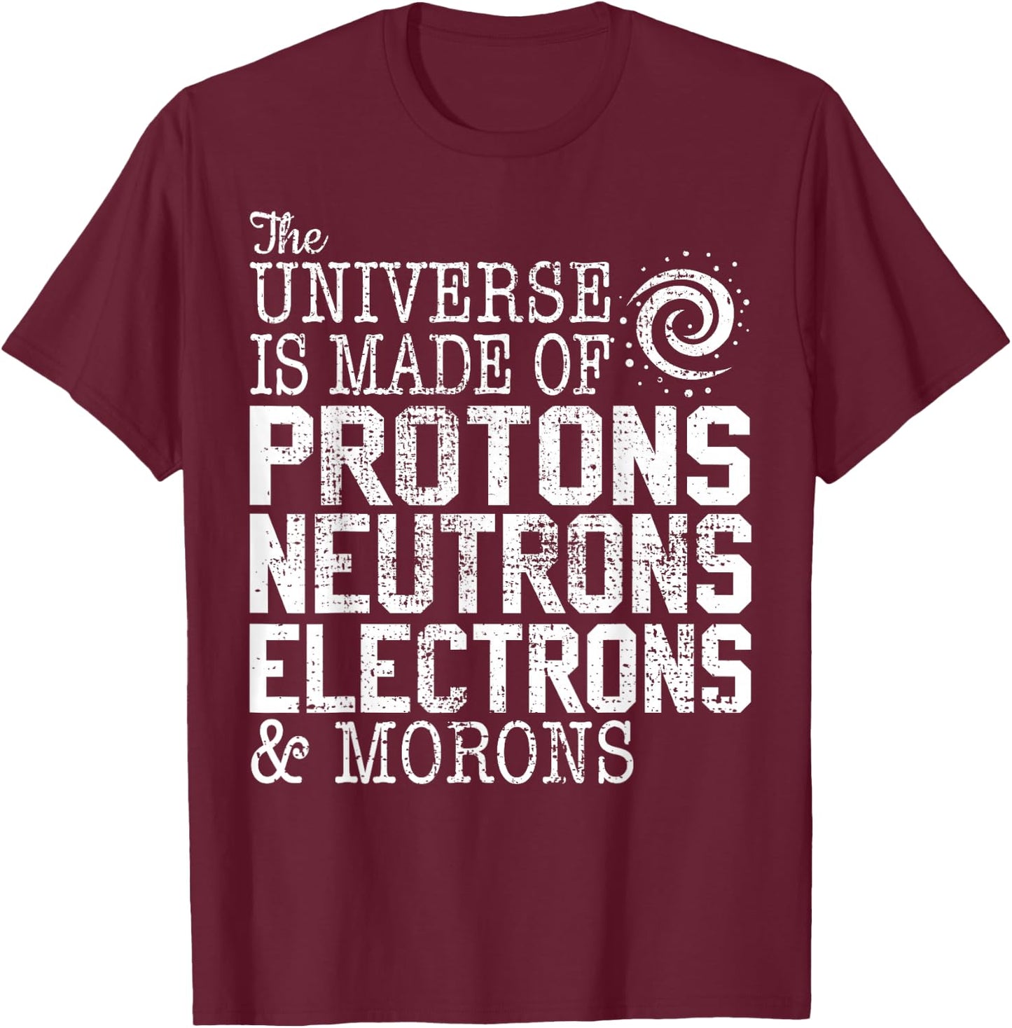 Funny Science Chemistry Teacher Gift T-Shirt - T-Shirt | Maroon