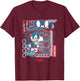 Sonic The Hedgehog Sonic Unstoppable Vintage Kanji Poster T-Shirt - T-Shirt | Maroon