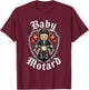 Baby Biker Gift Motorcycle for Young License Humour Biker , Black, S T-Shirt - T-Shirt | Maroon