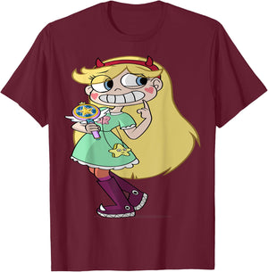 Star vs The Forces of Evil Shirts T-Shirt - T-Shirt | Maroon