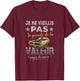 Car Collection Quote Funny Man Vintage Automobile , Black, S T-Shirt - T-Shirt | Maroon