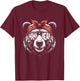 Mama Bear Mother's Day , black T-Shirt - T-Shirt | Maroon