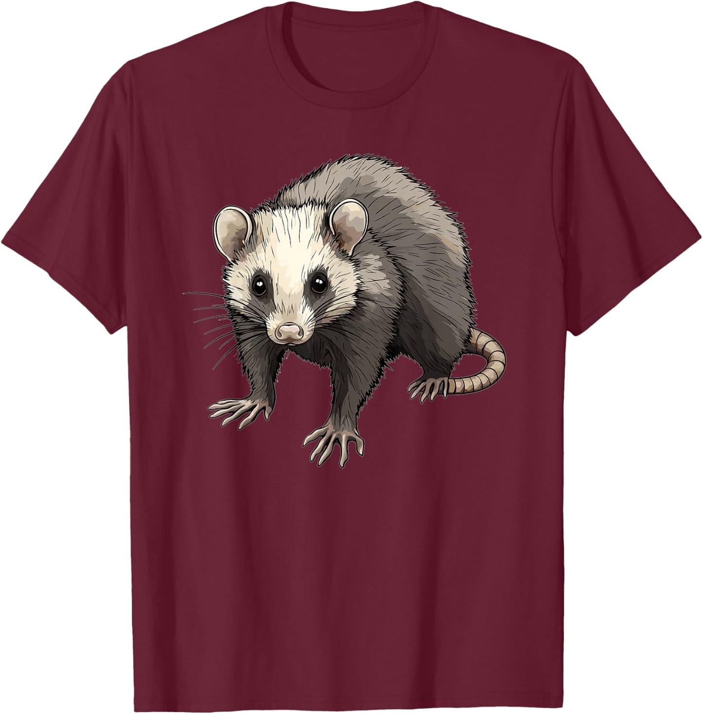 Possums Possum T-Shirt - T-Shirt | Maroon