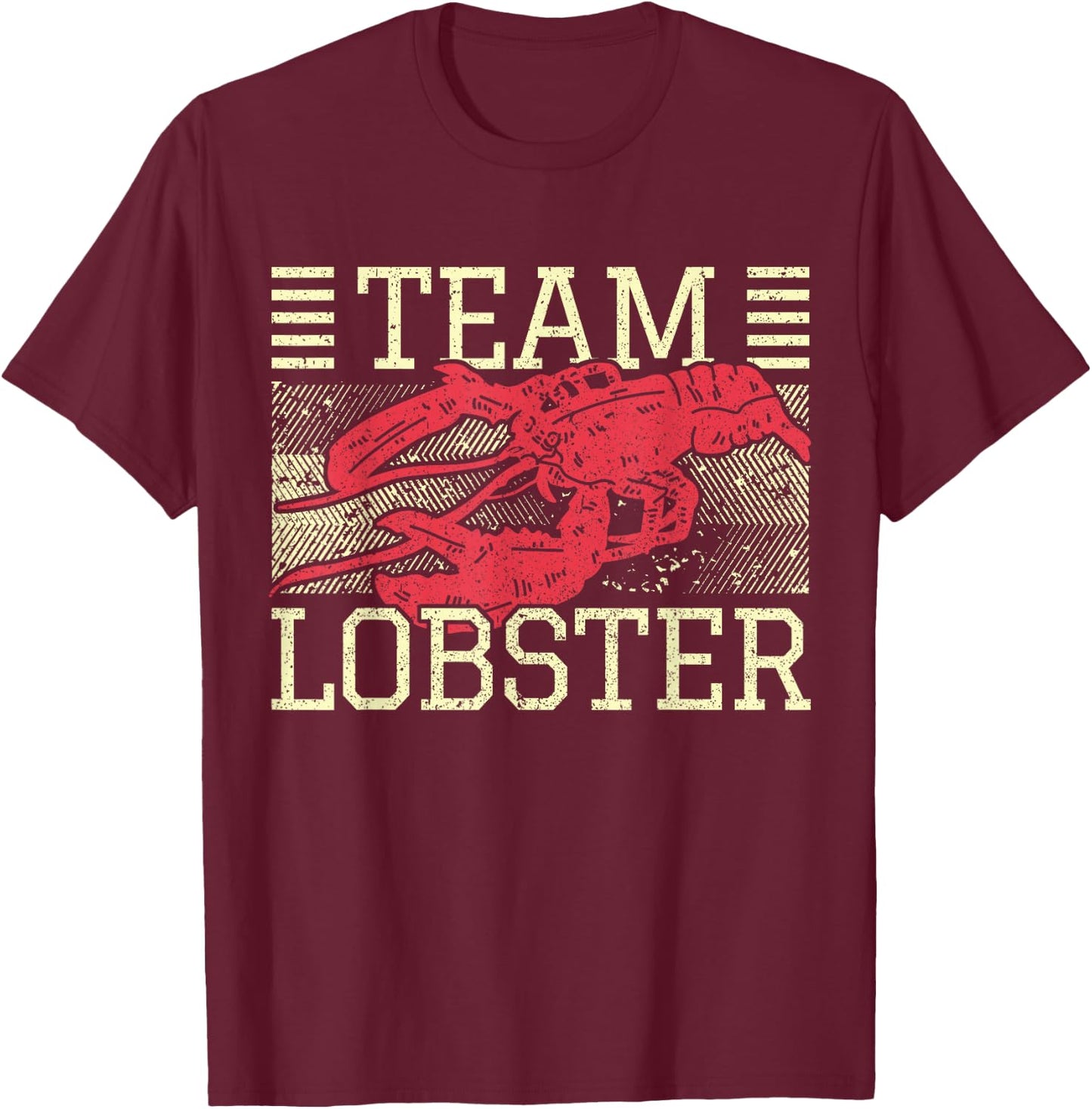 Team Lobster Seafood Festival I Lobster Lover T-Shirt - T-Shirt | Maroon