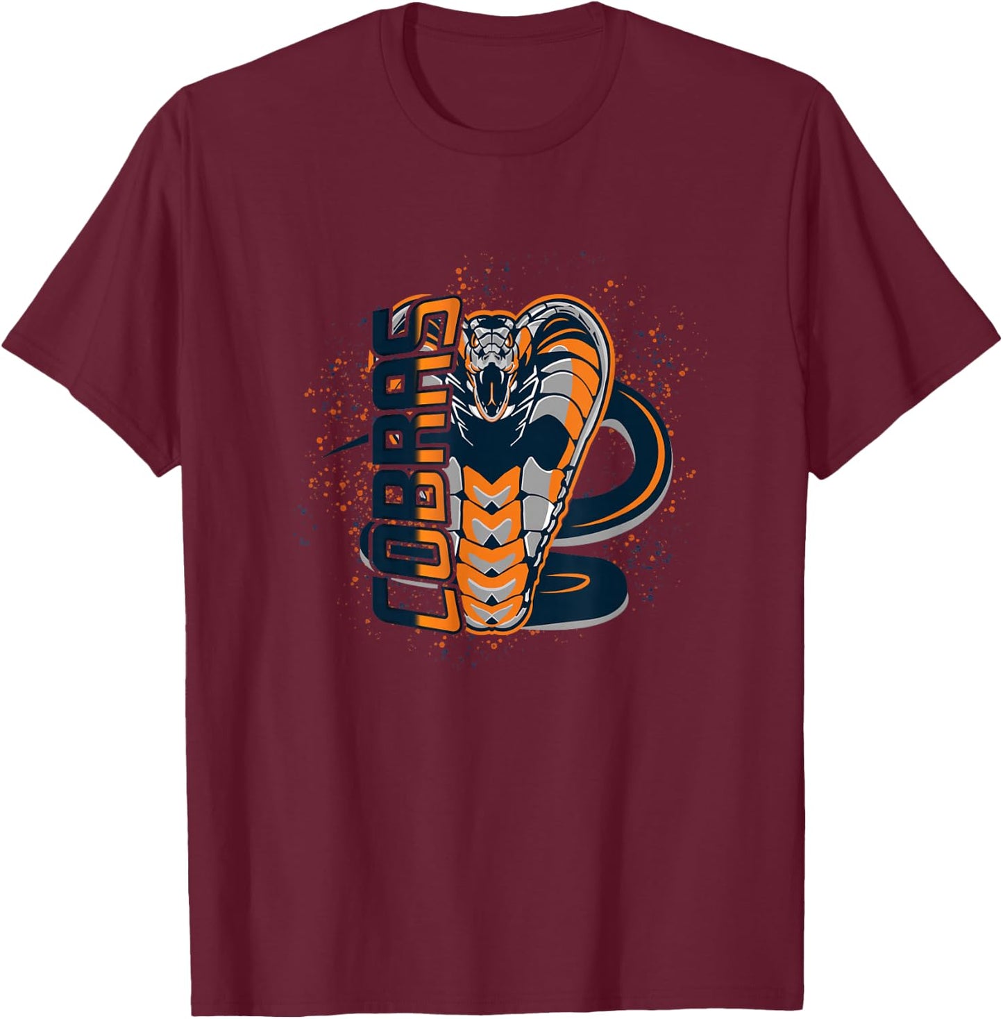 Cobras T-Shirt - T-Shirt | Maroon