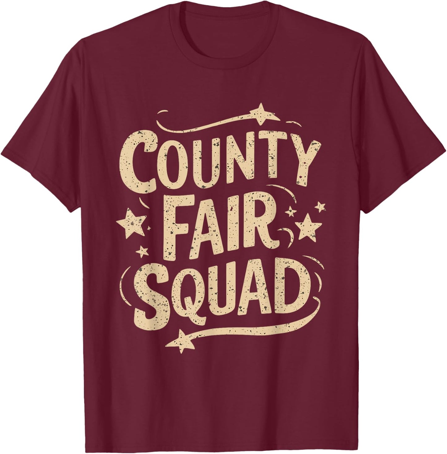 County Fair Squad T-Shirt - T-Shirt | Maroon