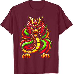 Dragon’s Fury – Light It Up T-Shirt - T-Shirt | Maroon