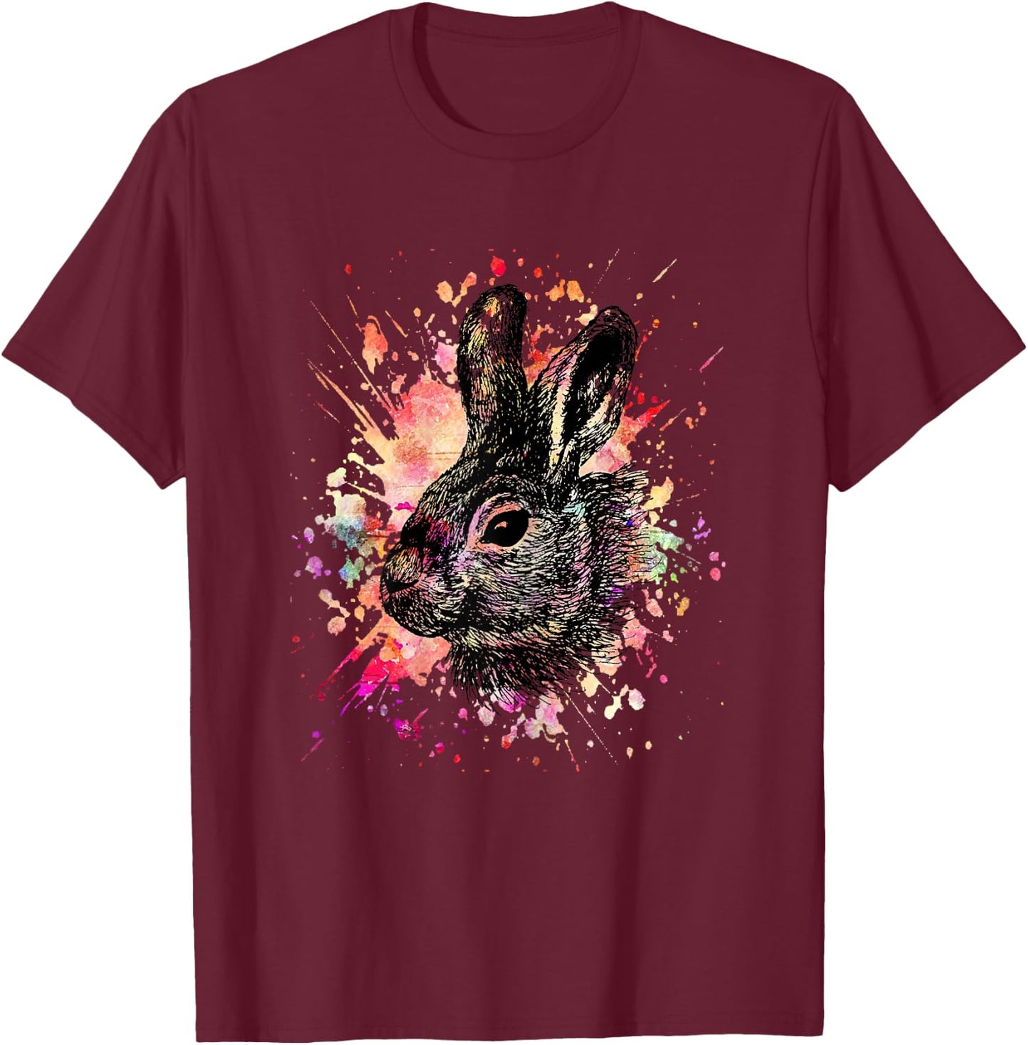 Lapin Nain Mignon pour Les Fans d'animaux de Compagnie T-Shirt - T-Shirt | Maroon