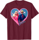 Barbie - Ken Heart T-Shirt - T-Shirt | Maroon
