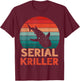 Serial kriller Design for a Whale Shark Lover T-Shirt - T-Shirt | Maroon