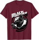 Kids Avengers Black Panther Hexagon , Black, 2 T-Shirt - T-Shirt | Maroon