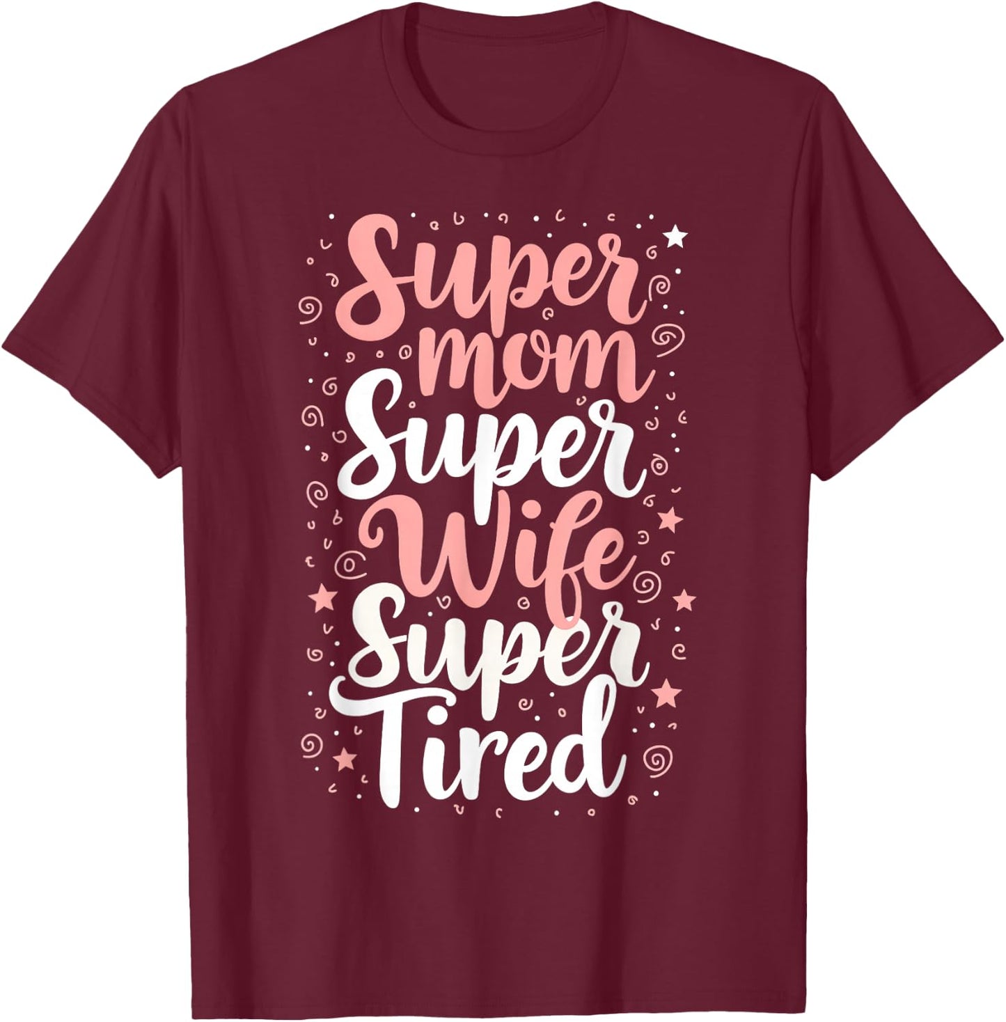Gift New Mom T-Shirt - T-Shirt | Maroon