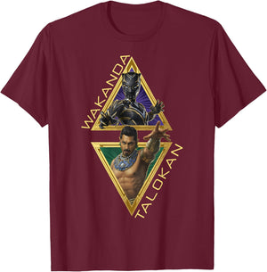 Marvel Black Panther: Wakanda Forever Wakanda vs Talokan T-Shirt - T-Shirt | Maroon