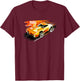 Kids Rocket League Dominus Fire Kids , Blue, 2 T-Shirt - T-Shirt | Maroon