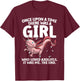Cool Axolotl Art Girls Salamander Axolotl Lover T-Shirt - T-Shirt | Maroon