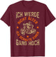Men's Motorcycle Ich Werde Nicht Alter Motorcycle Rider Funny Biker , black T-Shirt - T-Shirt | Maroon