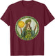 Ostara Spring Equinox Enchantress Renewal T-Shirt - T-Shirt | Maroon