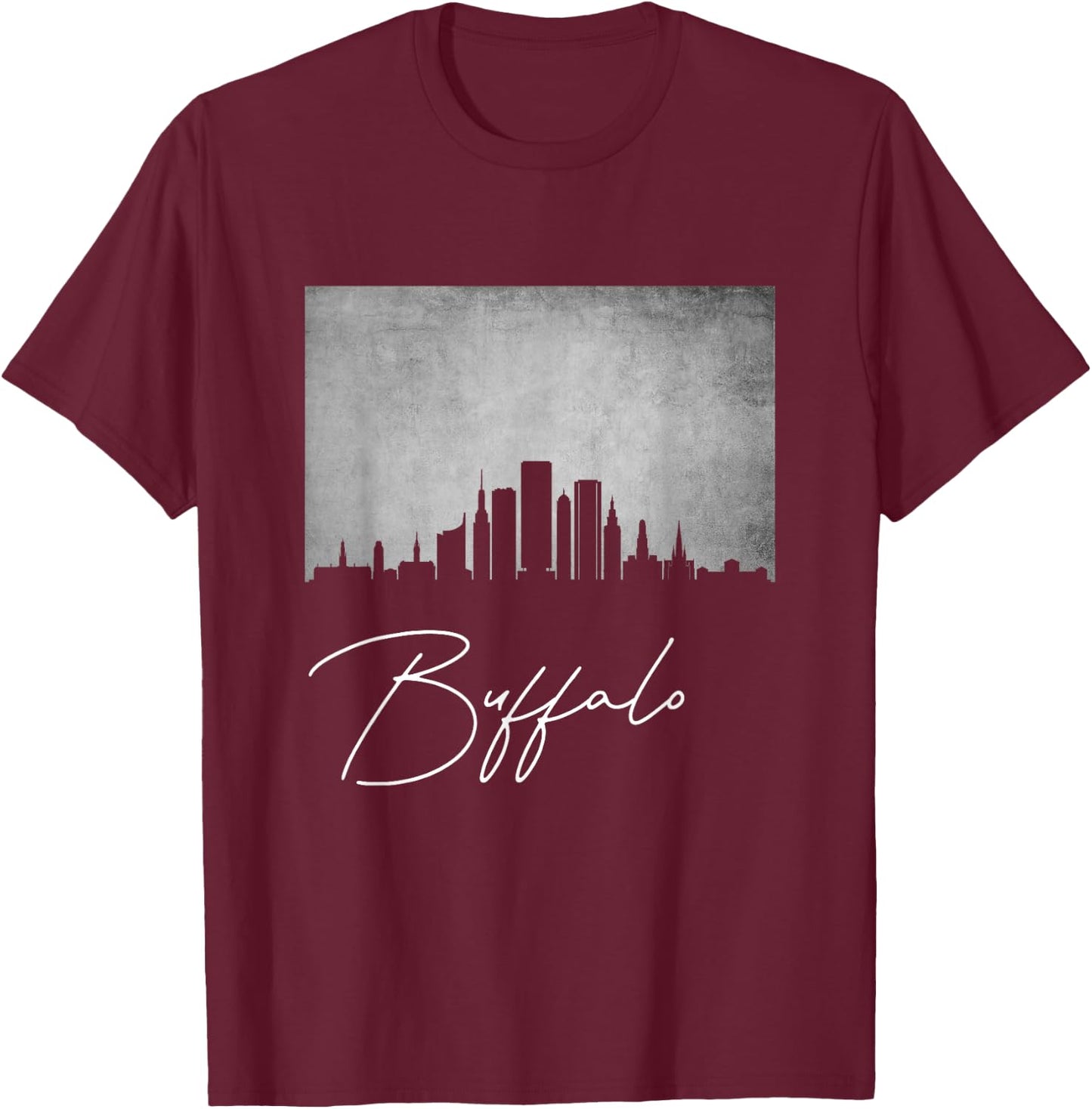 City of Buffalo New York T-Shirt - T-Shirt | Maroon