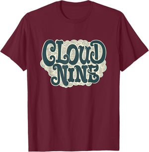 Pretty Cloud nine Costume for Adults and Kids T-Shirt - T-Shirt | Maroon