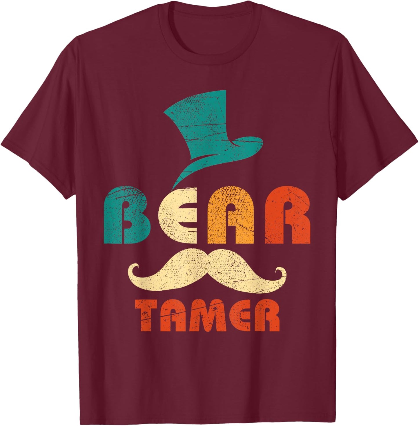 Bear Tamer Costume T-Shirt - T-Shirt | Maroon