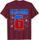 Ich bin 6 Jahre alt Spinnennetz 6th Geburtstag Kinder Boy , black T-Shirt - T-Shirt | Maroon