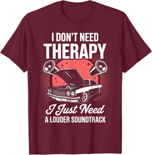 Car Audio Installer Car Sterio Bass Amp Profession Music T-Shirt - T-Shirt | Maroon