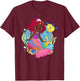 Disney Junior’s Ariel and Flounder Undersea Friends T-Shirt - T-Shirt | Maroon