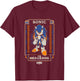 Sonic The Hedgehog Halloween Vintage Tarot Card T-Shirt - T-Shirt | Maroon