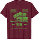Emerald Tree Boa Snake Owner Streetwear Reptile Keeper T-Shirt - T-Shirt | Maroon