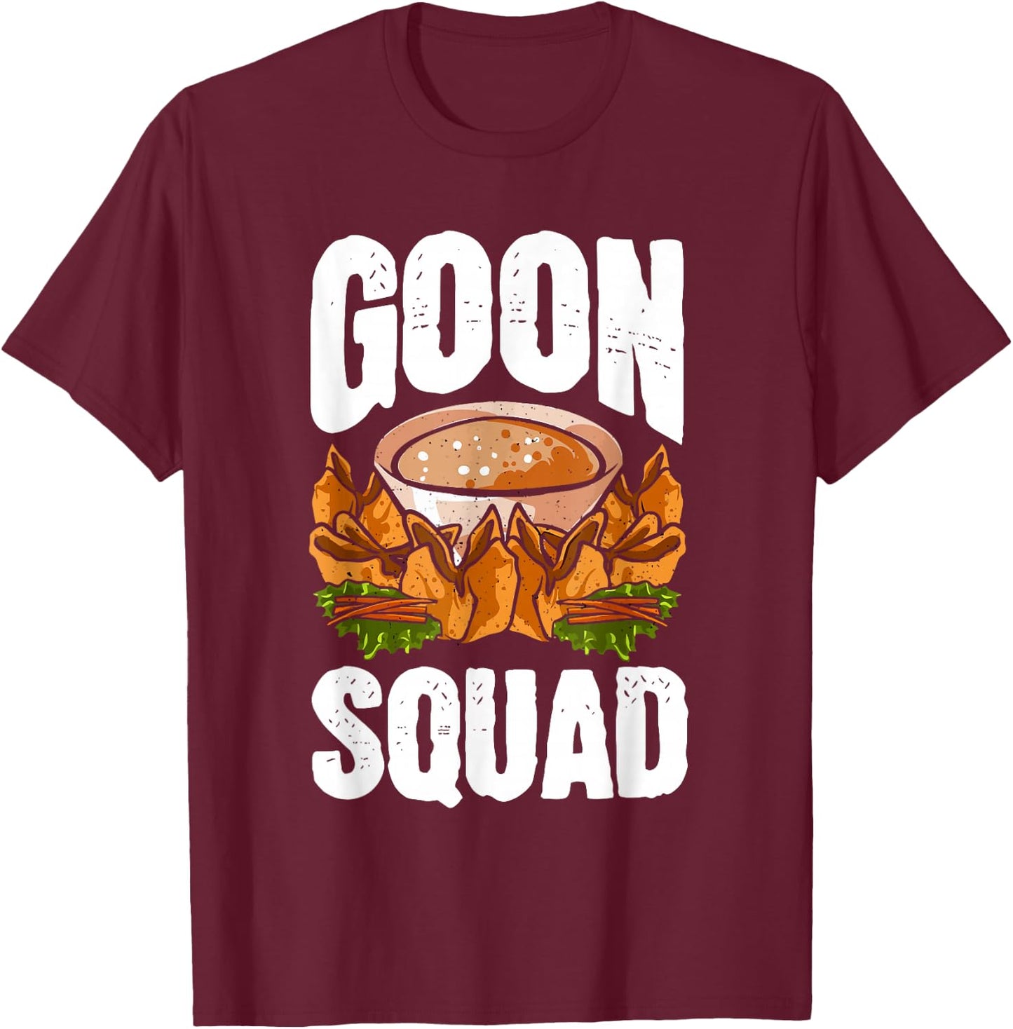 Crab Rangoon Crab Rangoon T-Shirt - T-Shirt | Maroon
