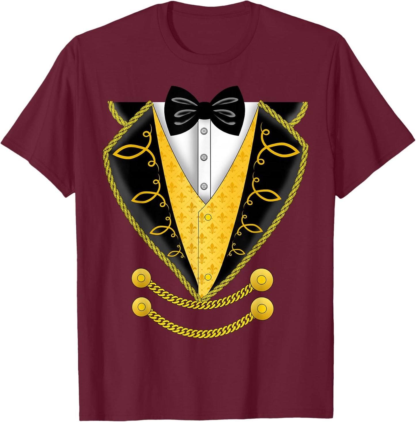 Lion Tamer Costume T-Shirt - T-Shirt | Maroon