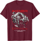Iron Maiden Run for Your Lives Tour 2026 Adelaide T-Shirt - T-Shirt | Maroon