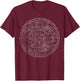 Astronomy - stars - constellations - Vintage Map T-Shirt - T-Shirt | Maroon