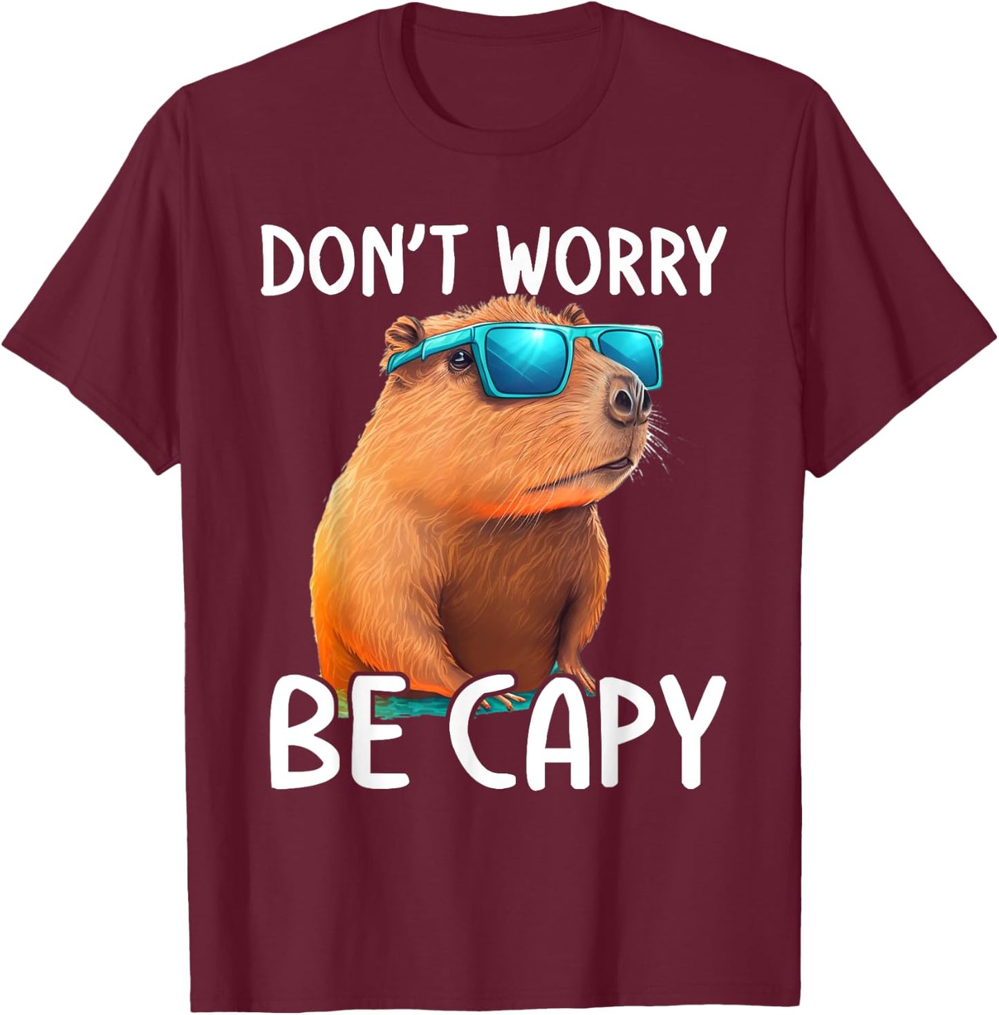 Ok I Pull Up Capybara Shirt Funny Capybara Costume , black T-Shirt - T-Shirt | Maroon