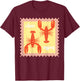 Lobster Hipster Design Summer Vibes T-Shirt - T-Shirt | Maroon