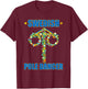Midsommar Swedish Pole Dancer Sweden Summer Solstice T-Shirt - T-Shirt | Maroon