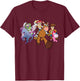 Disney and Pixar's Toy Story 5 Jessie Buzz & Woody Ride T-Shirt - T-Shirt | Maroon