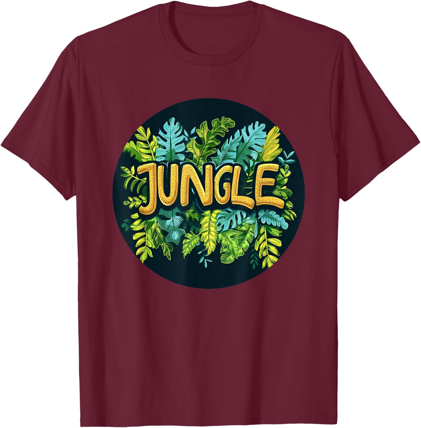 Jungle Themed Costume for Fun Explorers T-Shirt - T-Shirt | Maroon